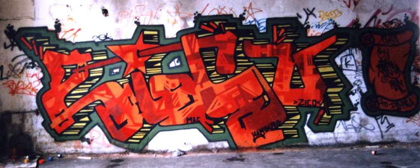 Zico style von Siko Ortner in Paris 1989.