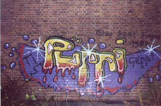 Püppi style, von den Beat Fingers Tiger Sam und Siko Ortner, Hamburg Langenhorn 1987.