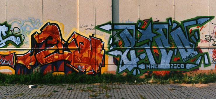 Z style 1989 und Zico style von 1990 von Siko Ortner in Hamburg Bergedorf.
